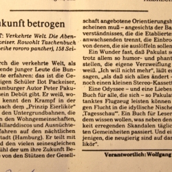Artikel Süddeutsche Zeitung 1983